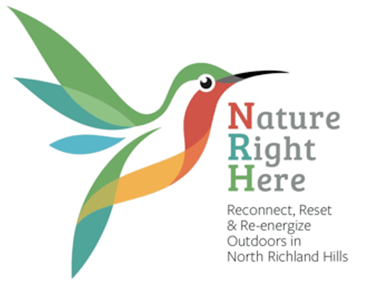 NRH Nature Right Here Humming Bird logo