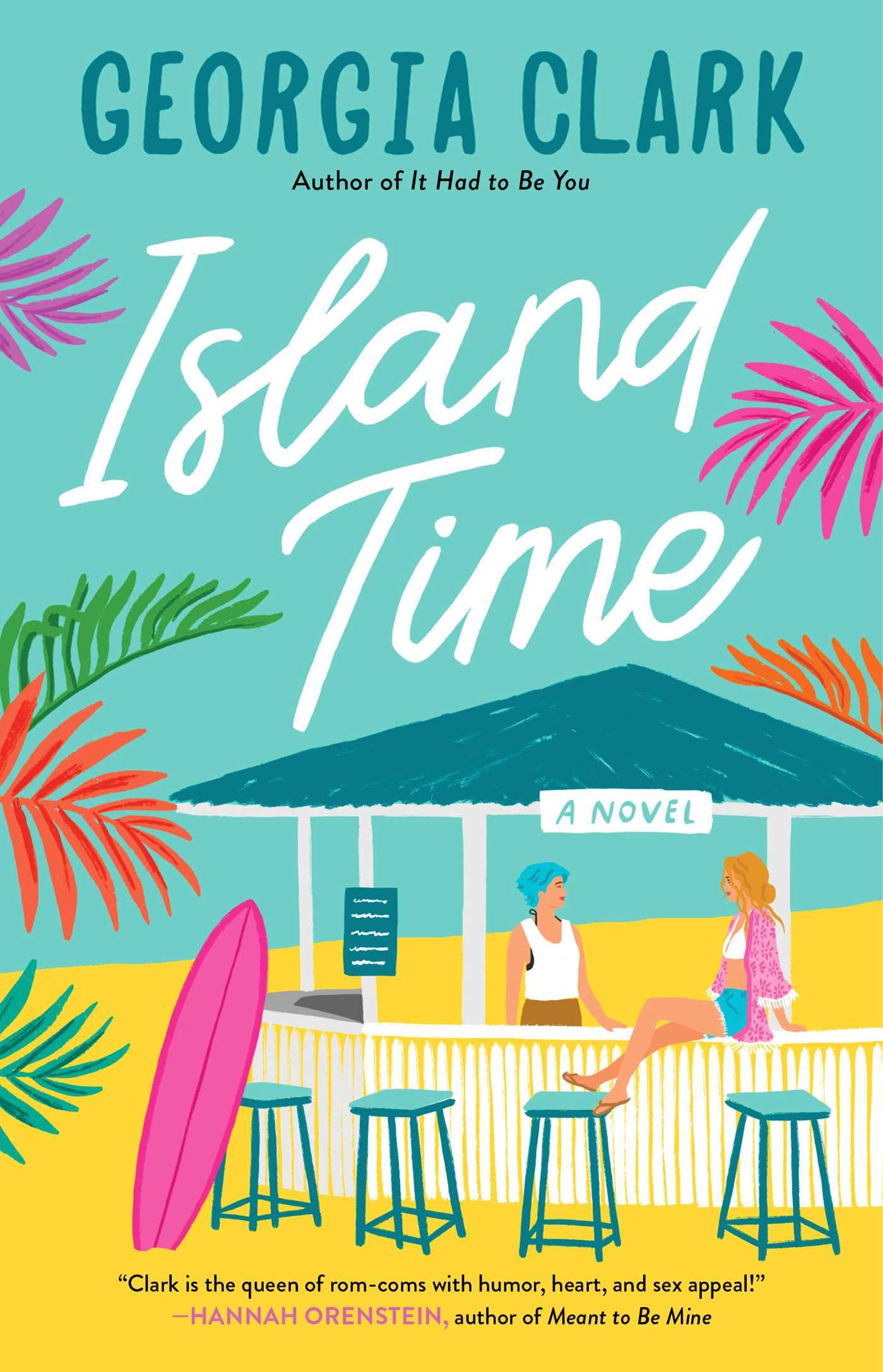 Book cover of Island Time by Georgia Clark